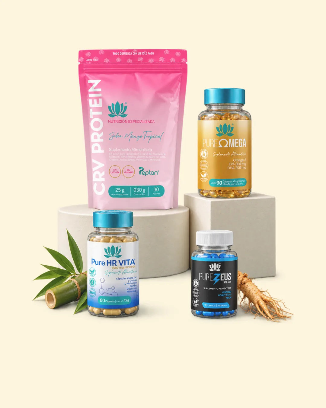 Productos Pure Health para fitness