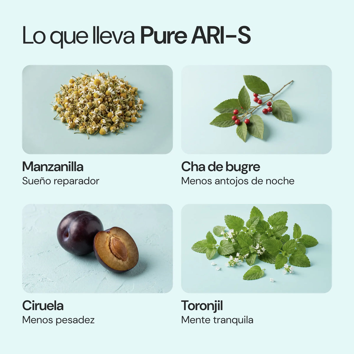 Ingredientes de Pure ARI-S