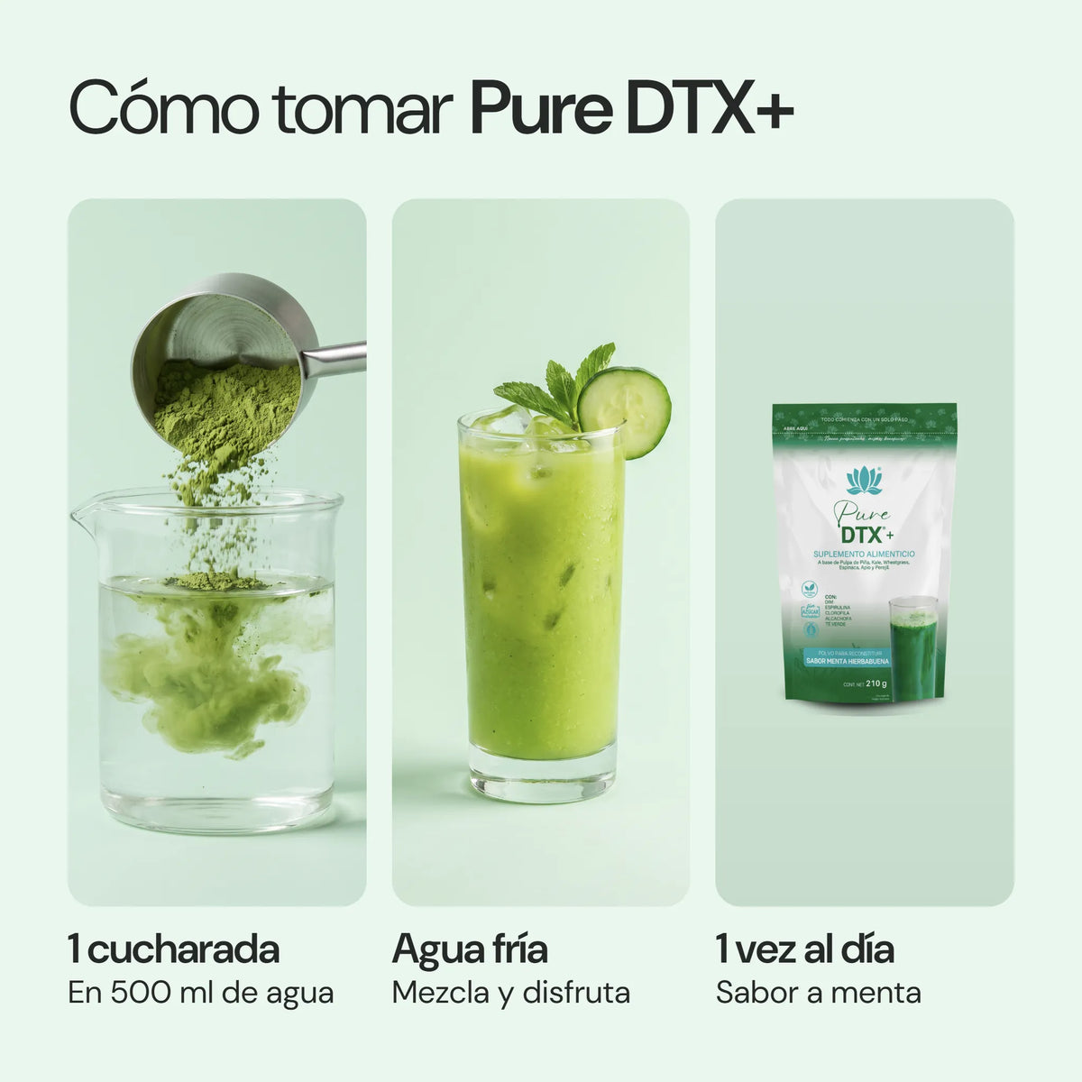 Cómo usar Pure DTX+