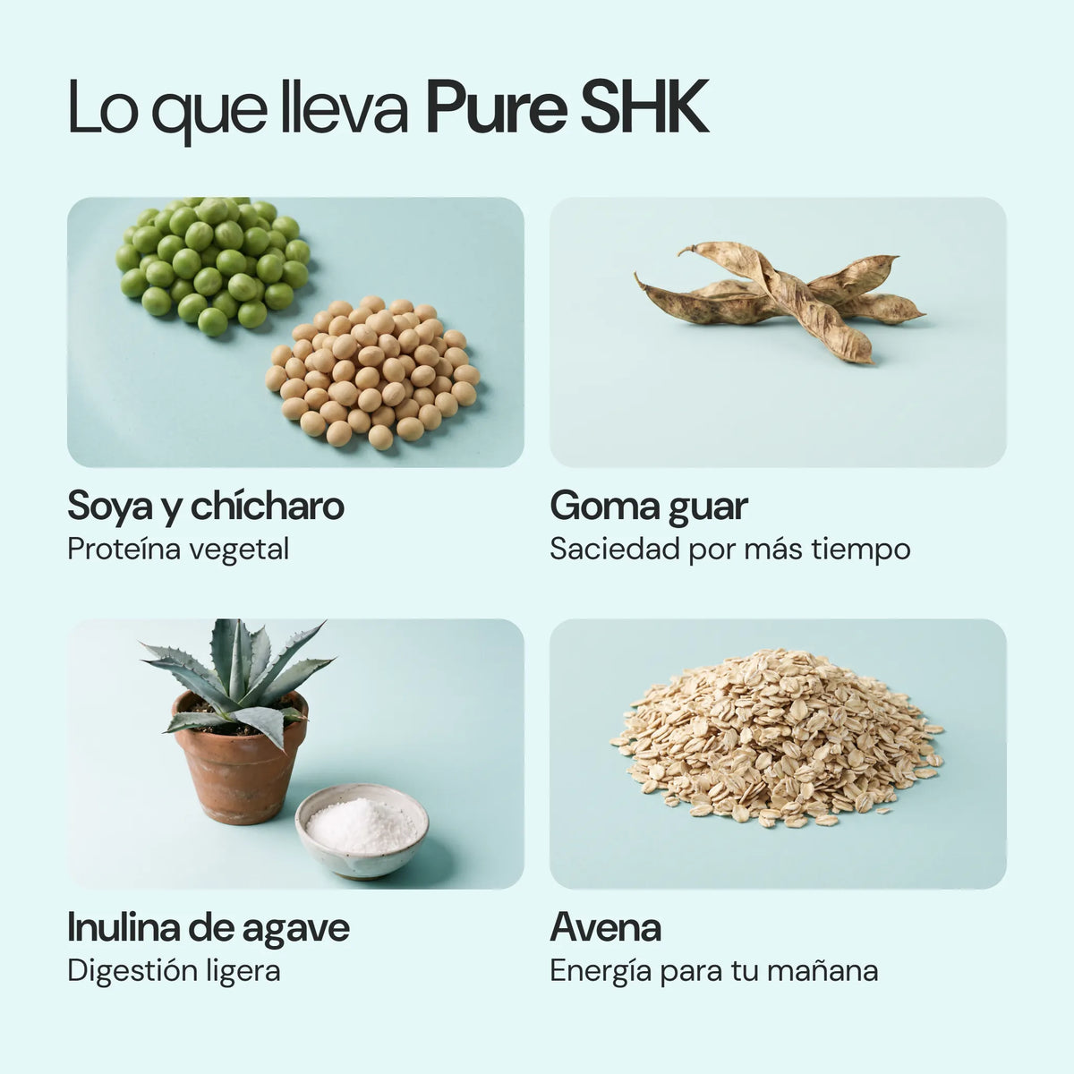 Ingredientes de Pure SHK