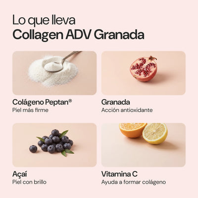 Ingredientes de Collagen ADV Granada