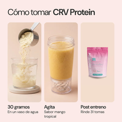 Cómo usar CRV Protein
