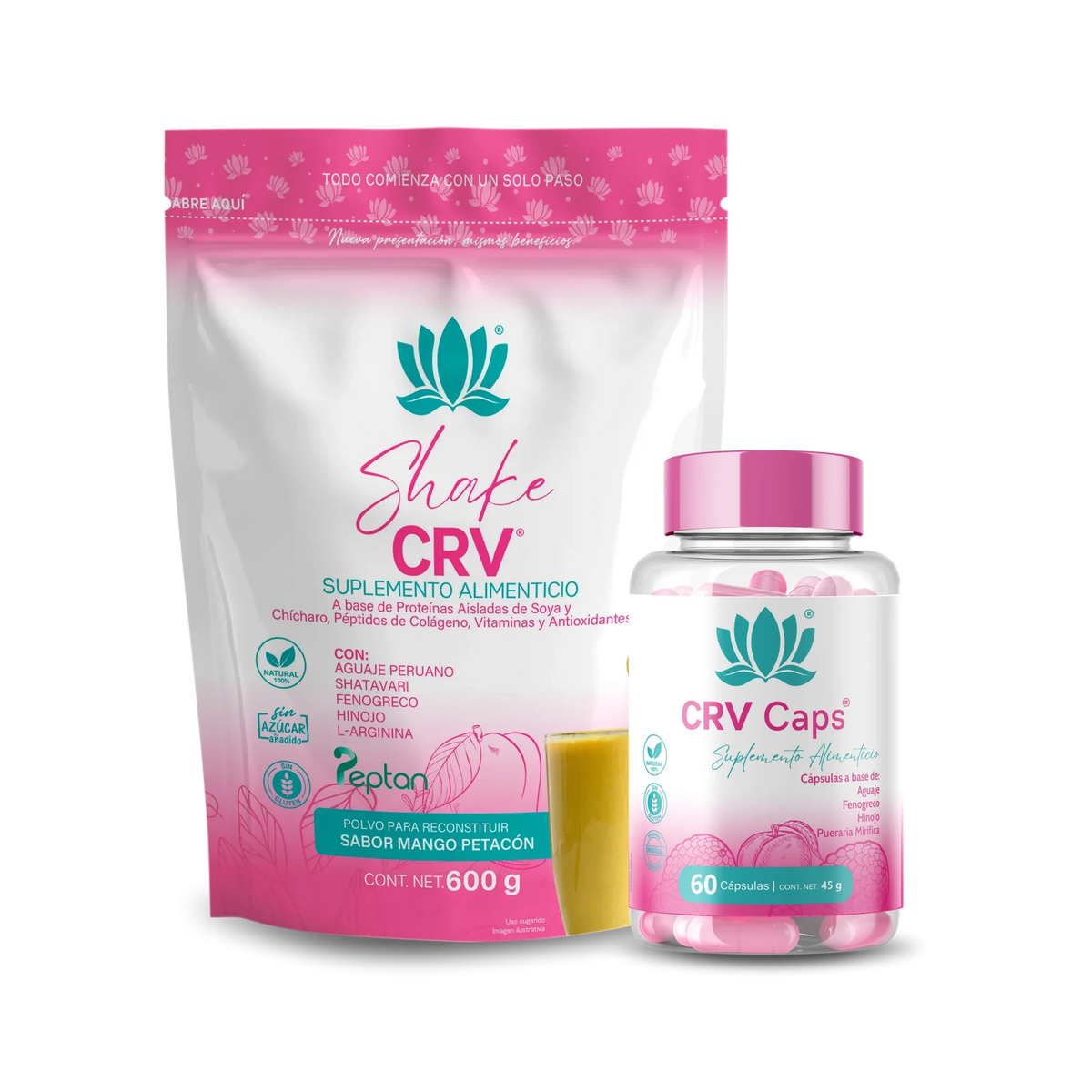 Dúo CRV sabor mango petacón