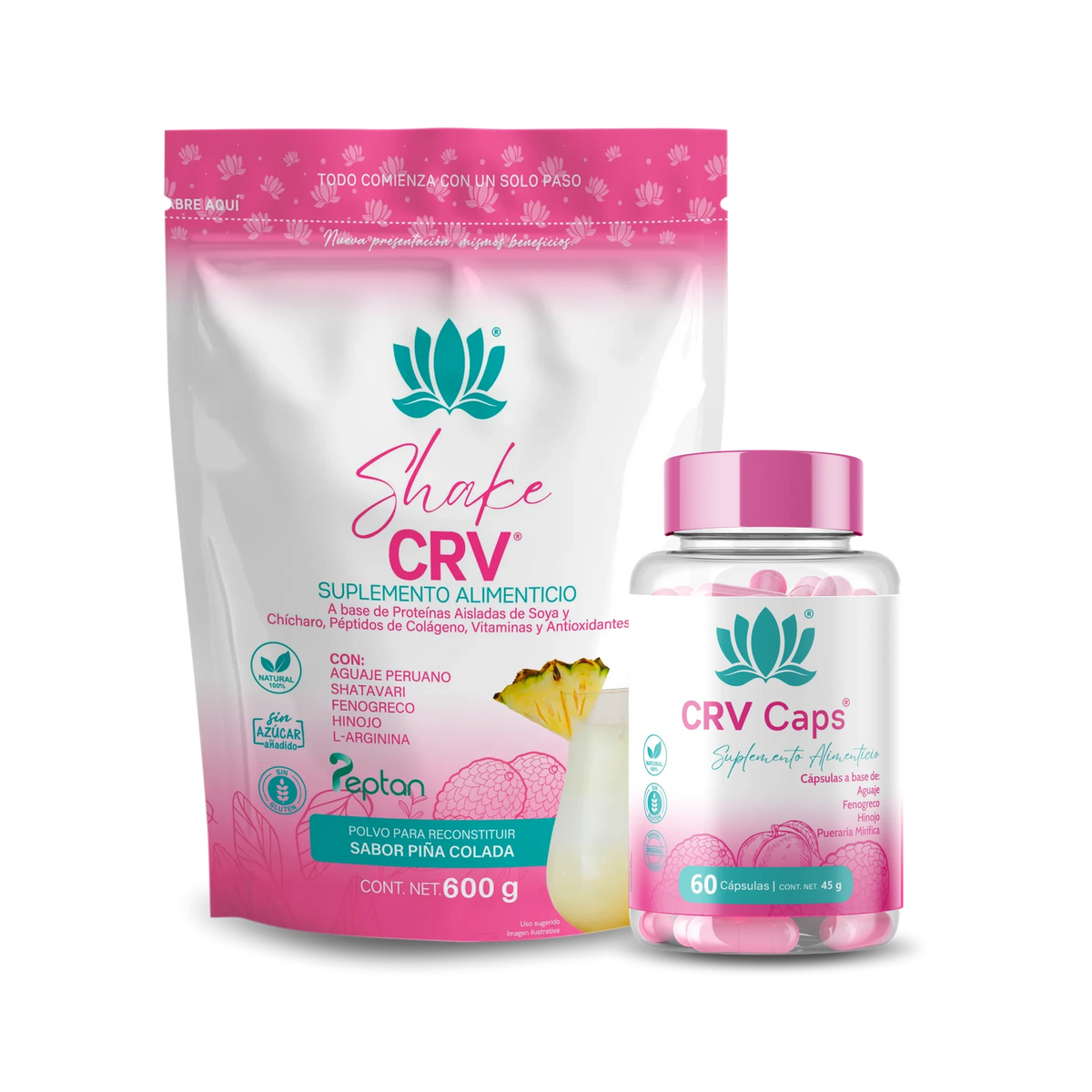 Dúo CRV sabor piña coco