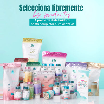 Kit de Inicio Opción 2: eliges tus productos a precio de distribuidora