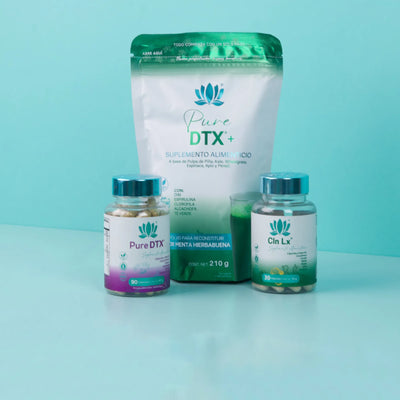 Kit Detox Básico: Pure DTX+, Pure DTX y CLN LX