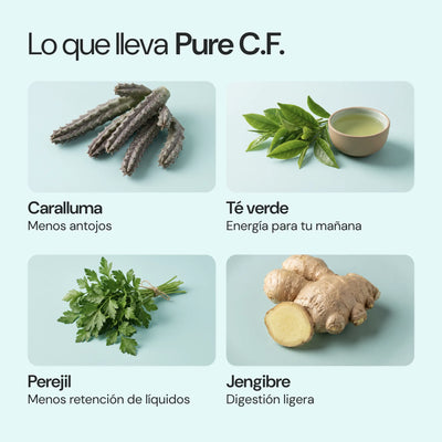Ingredientes de Pure C.F.