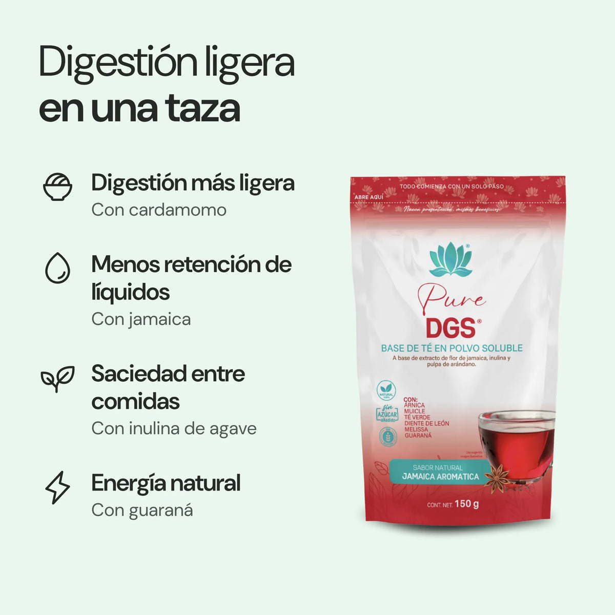 Pure DGS: beneficios principales