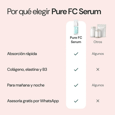 Por qué elegir Pure FC Serum