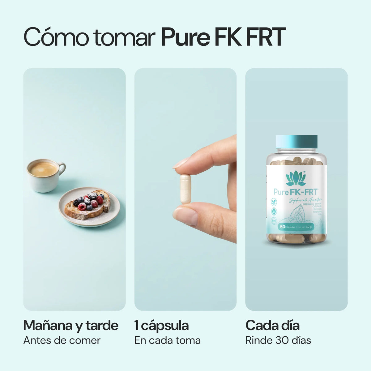 Cómo usar Pure FK FRT