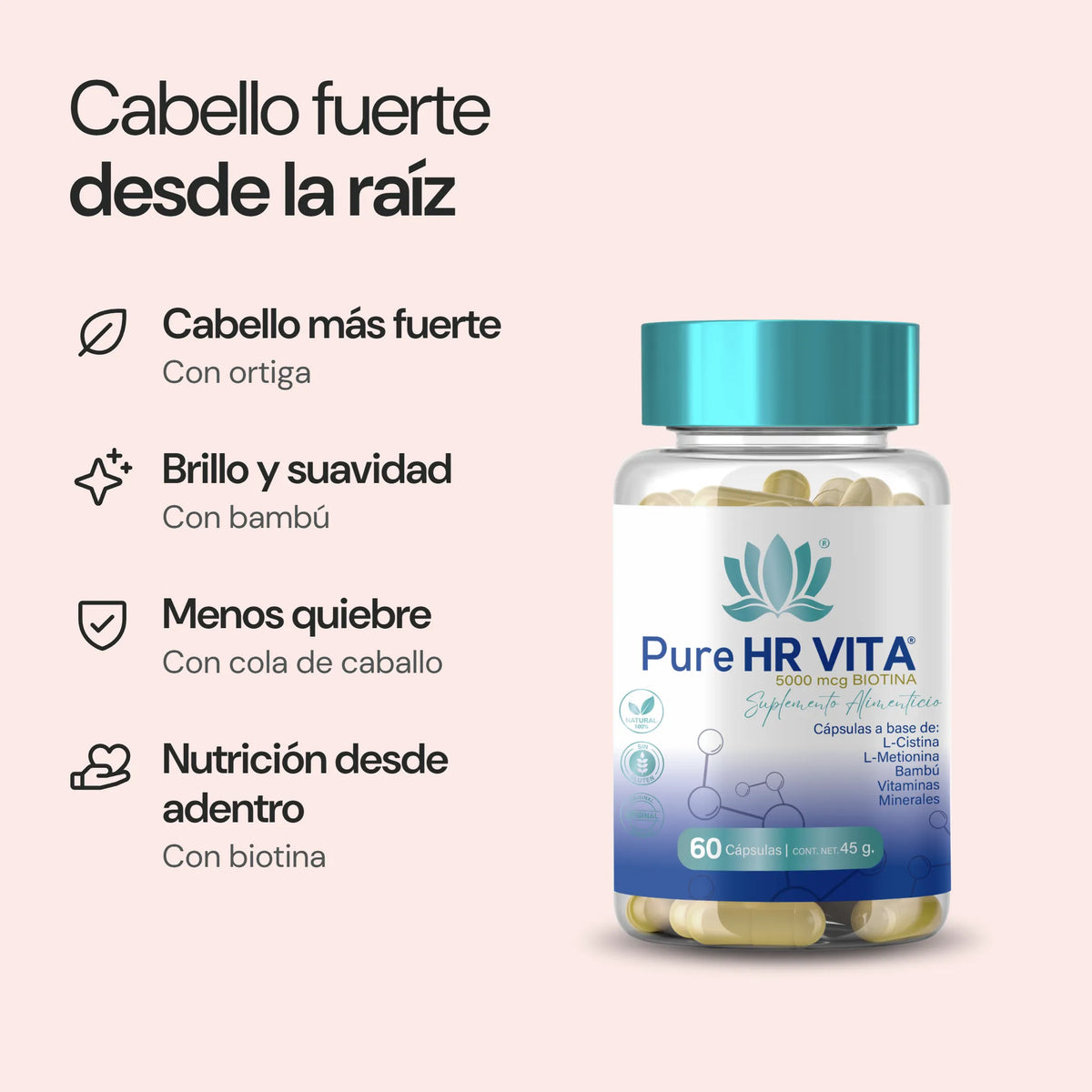 Pure HR Vita: beneficios principales