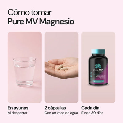 Cómo usar Pure MV Magnesio