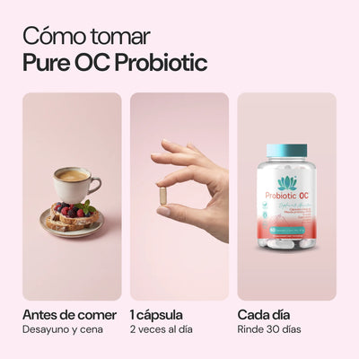 Cómo usar Pure OC Probiotic