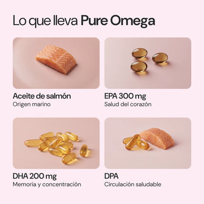 Ingredientes de Pure Omega