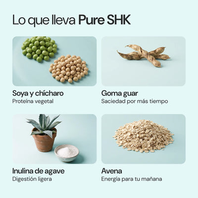 Ingredientes de Pure SHK