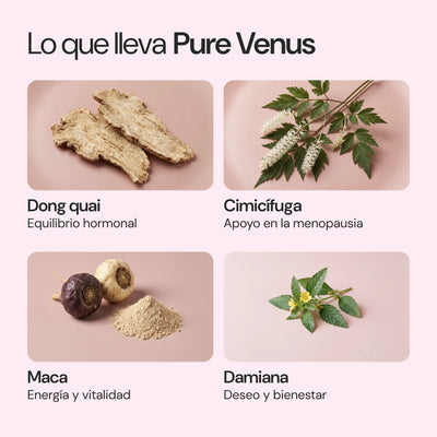 Ingredientes de Pure Venus