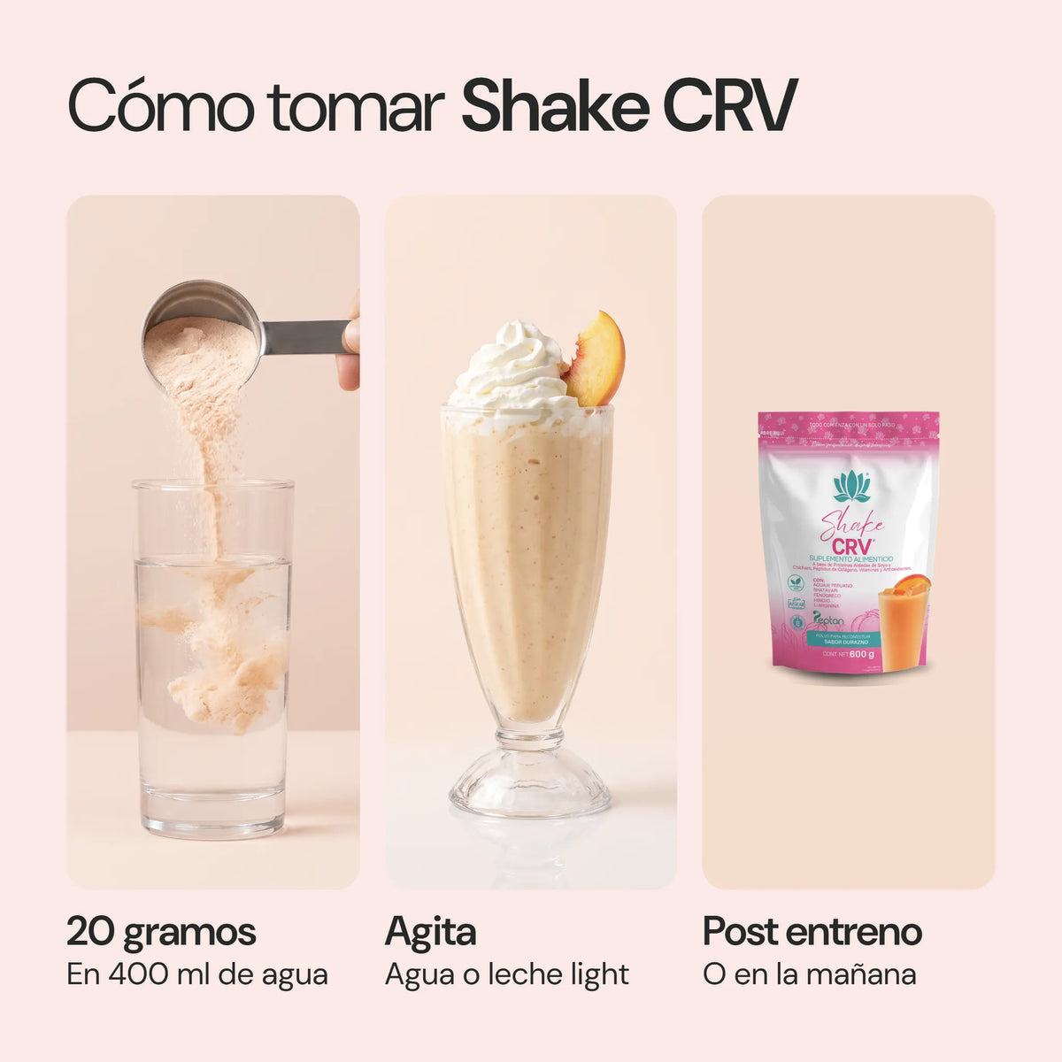 Cómo usar Shake CRV