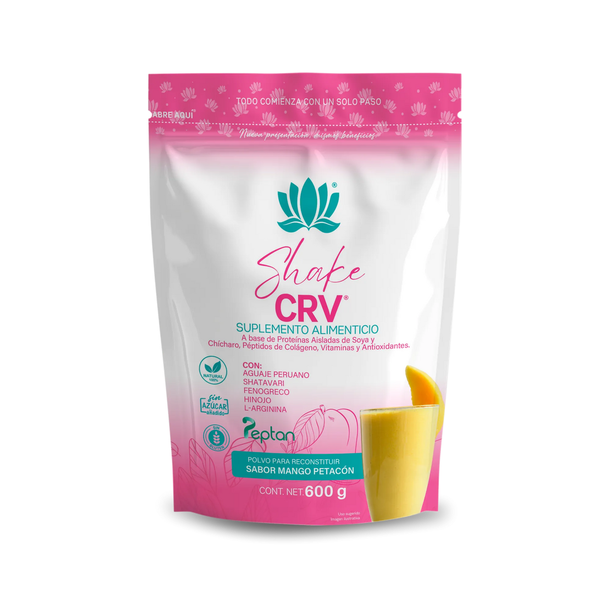 Shake CRV sabor mango petacón