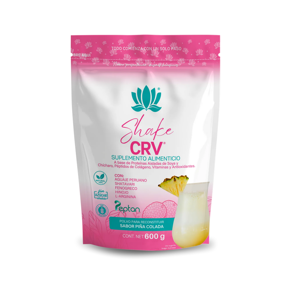 Shake CRV sabor piña coco